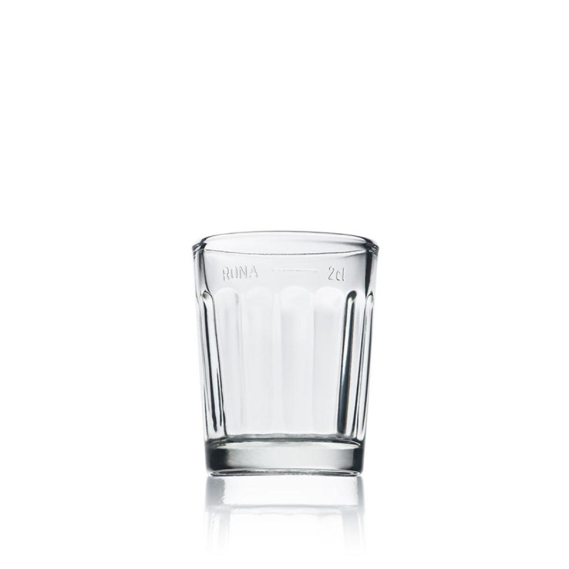 Pohár 20ml štamprlík s ciachom číry KLC