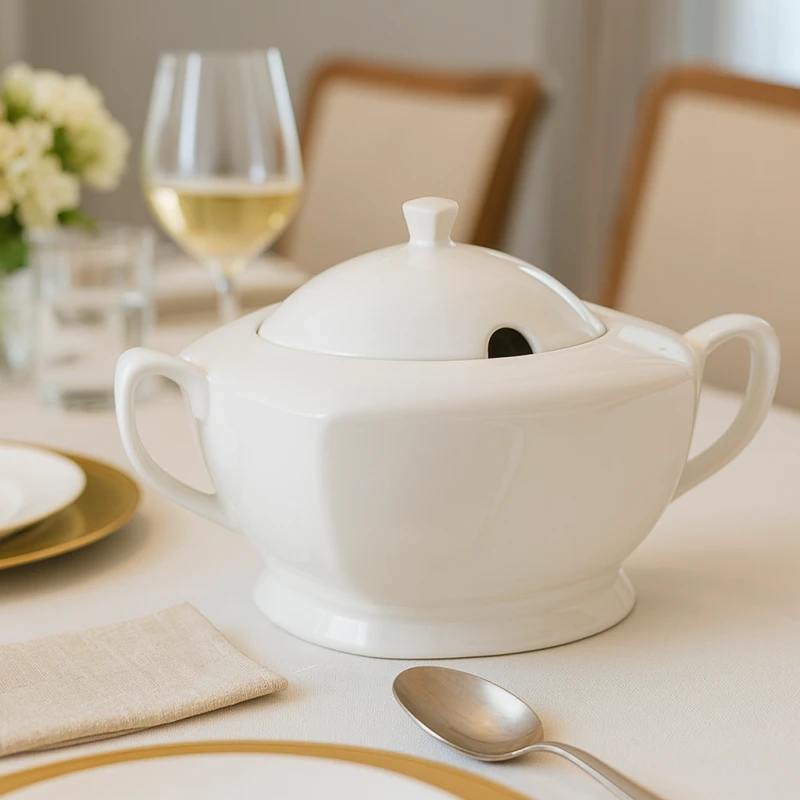 Polievková keramická misa 2,5L KLC – tradičná misa na polievky, omáčky a guláše 1