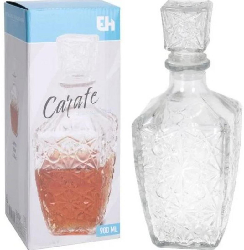 Fľaša na whisky,sklo, 900ml