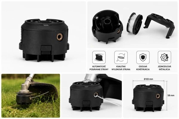 Náhradná strunová hlava pre PROKIN GT-L0118 | Silón 1,6 mm | 3 m 1