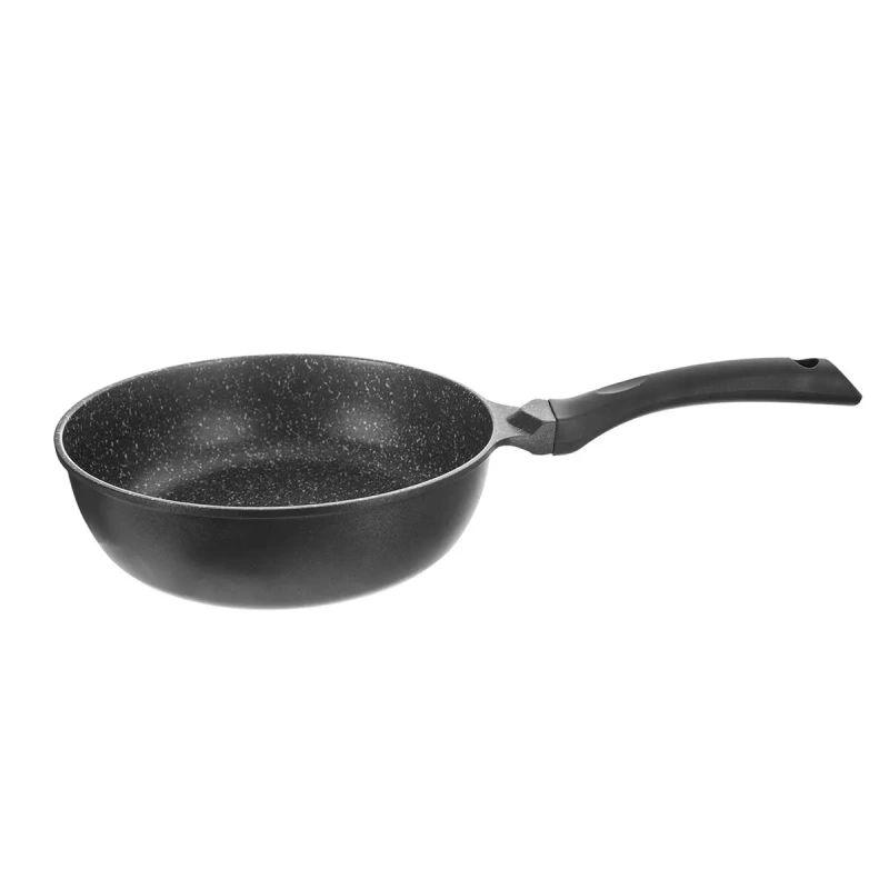 Hlboká nepriľnavá panvica GRANDE 24 cm – PFLUON GRANIT, indukcia, ochranná podložka 2