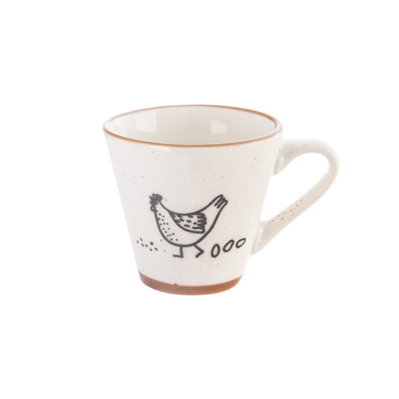 Hrnček STATOK sliepka espresso 0,07 l
