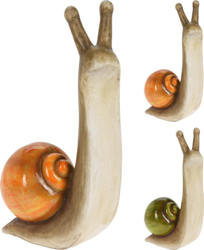 Postavička slimák 23,5x15x44 cm MGO mix