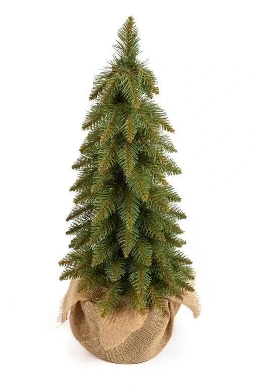Stromček vianočný smrek 65 cm v jute