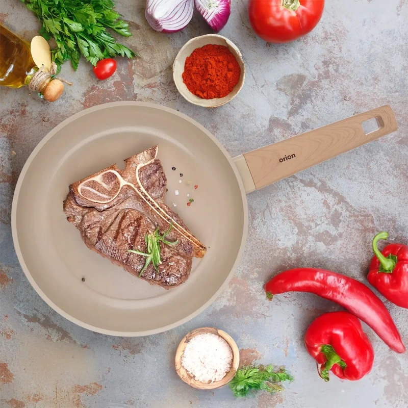 Keramická panvica ECRINA 26 cm – ILAG XERADUR, bez PFAS, indukcia 4