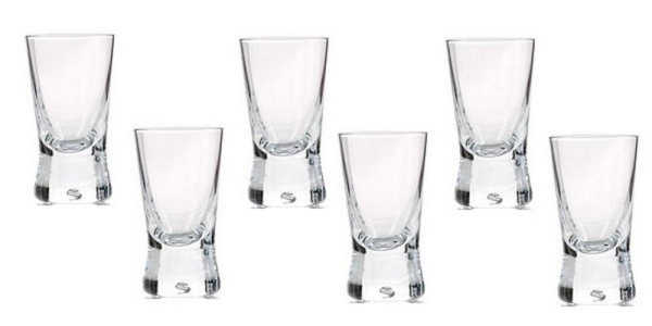 Pohár 25ml štamprlík 6ks číry KLC