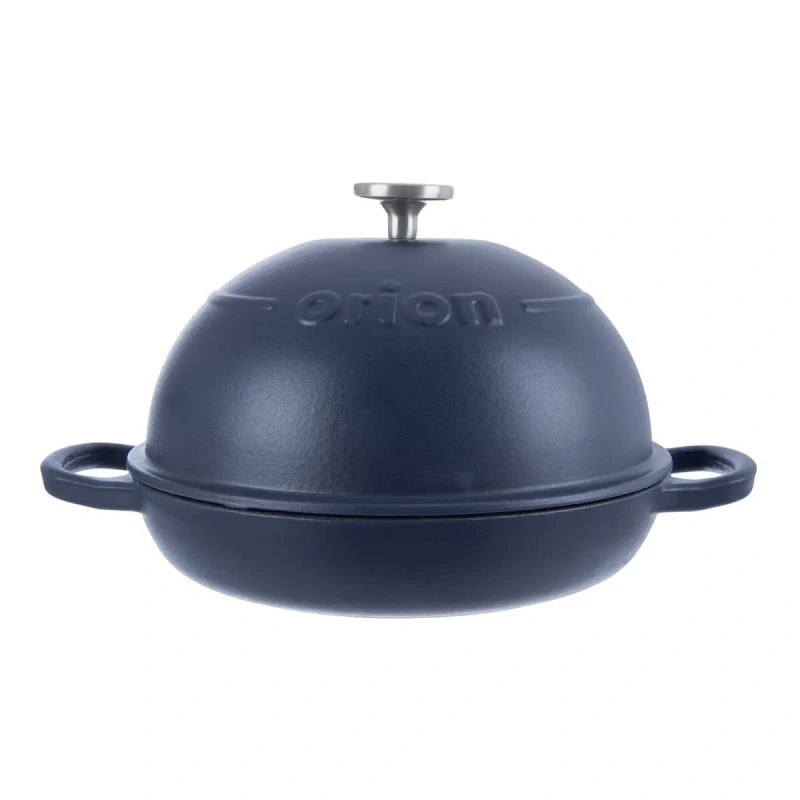 Smaltovaná liatinová forma s pokrievkou Ø 26 cm – indukcia, rúra, gril 4