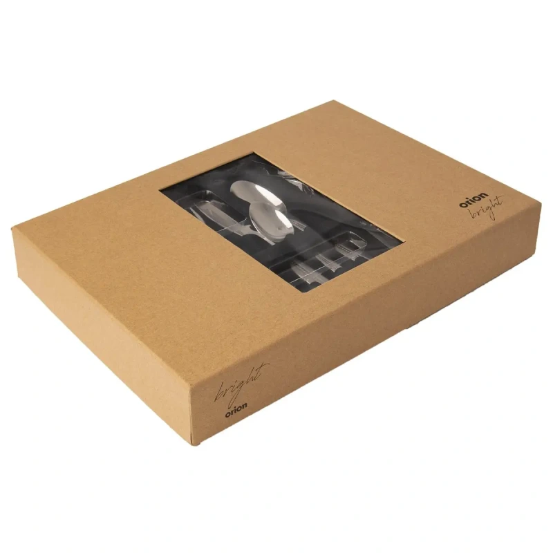 Príbory BRIGHT 24 dielov – luxusná sada nerezových príborov v darčekovom balení 4