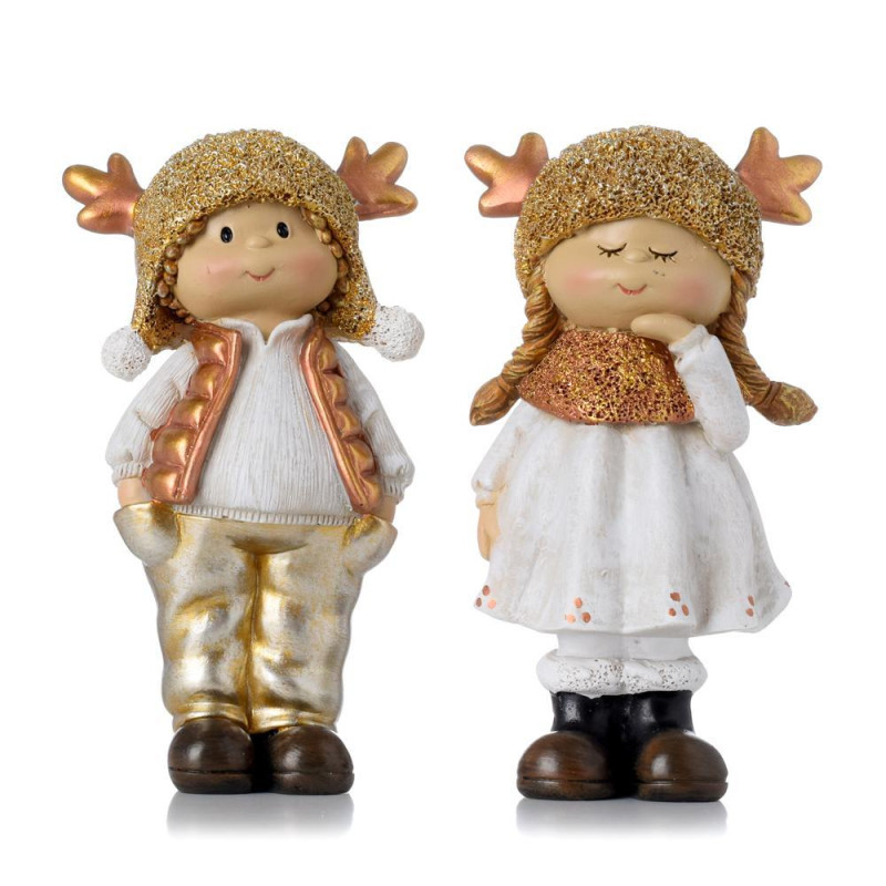 Postavička dieťa 7x4x14cm polyrezín mix