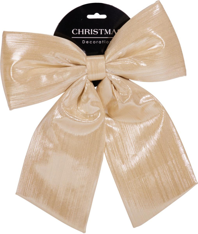 Ozdoba mašľa 23 cm zlatá