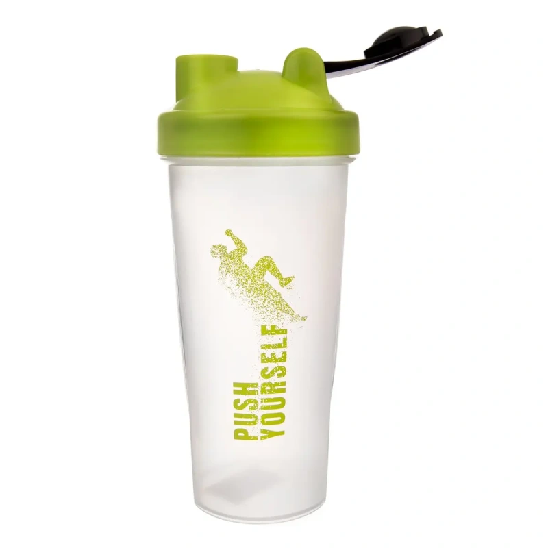 Šejker 0,7 l – plastový šejker s odmerkou a mriežkou 2