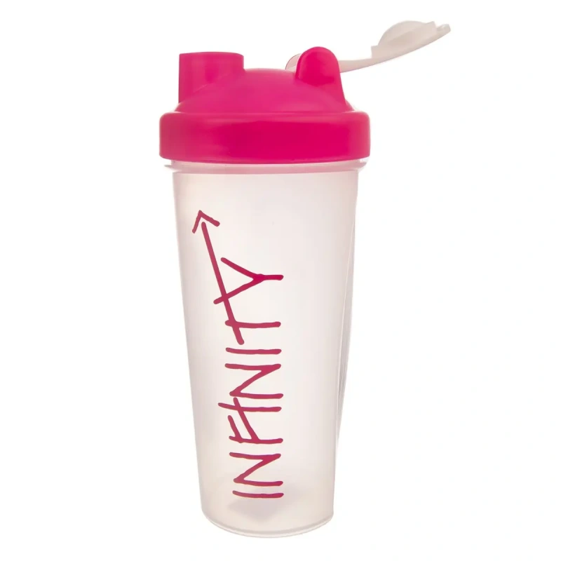 Šejker 0,7 l – plastový šejker s odmerkou a mriežkou 1