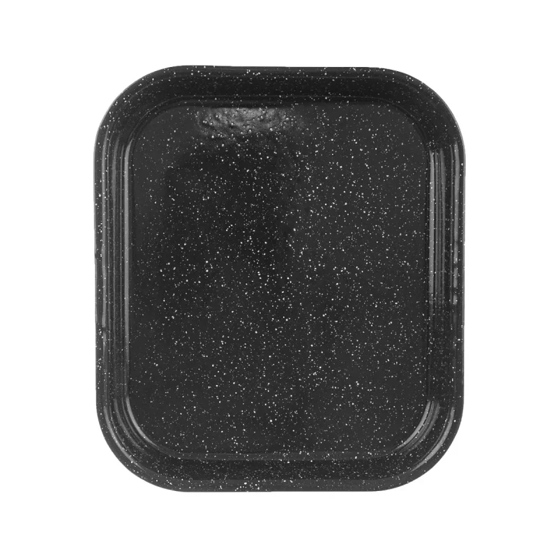Smaltovaný hlboký plech na pečenie 29,5×25,5 cm – odolný plech na mäso a koláče 3