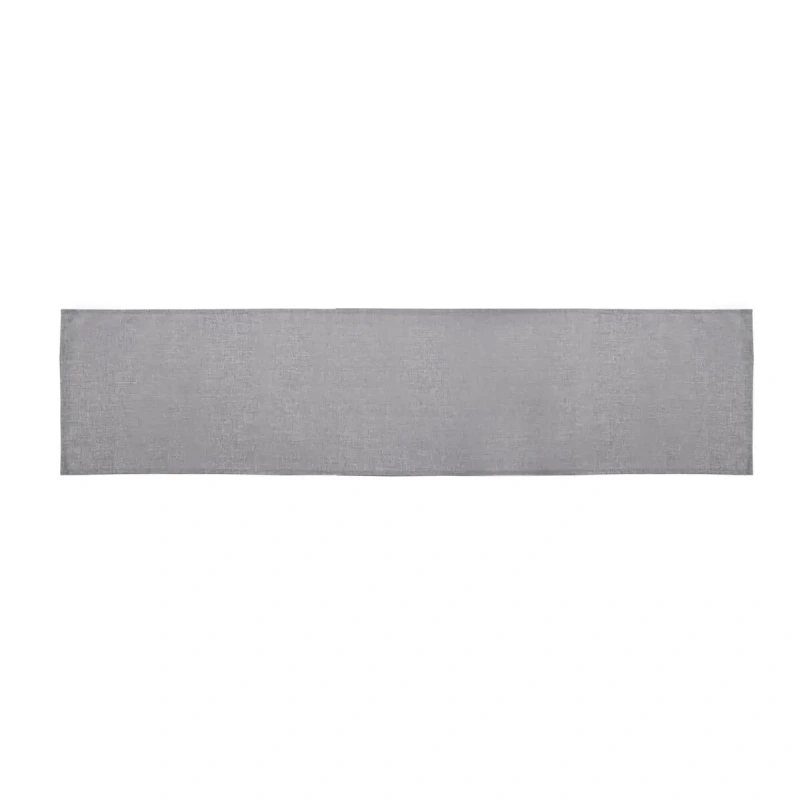 Behúň na stôl 140 × 40 cm / svetlosivý / polyester 3