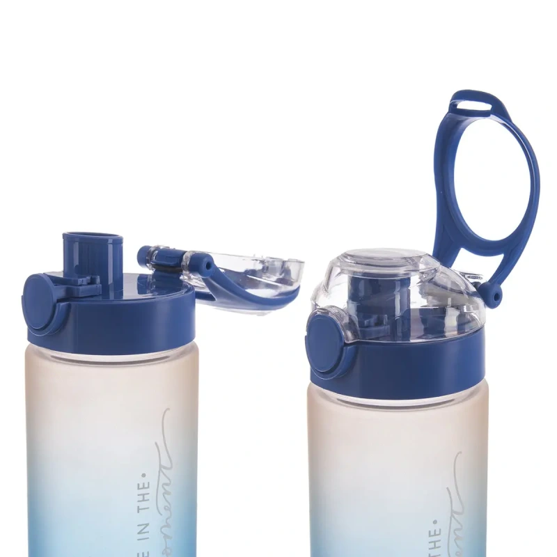 Fľaša tritán uzáver Saga modrá 0,5 l 2