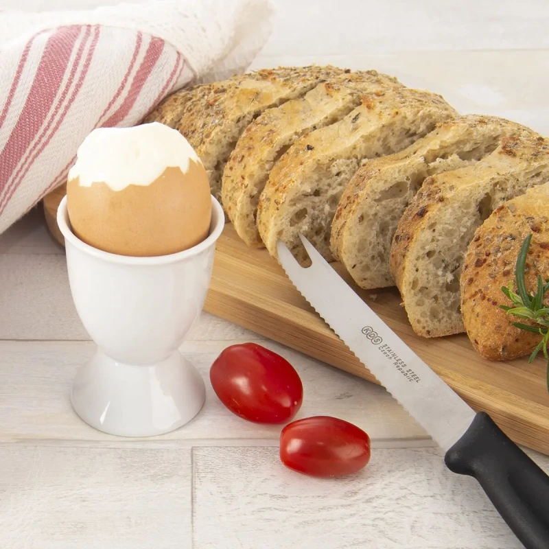 Stojan na vajíčko MONA – elegantný biely porcelánový stojan 1