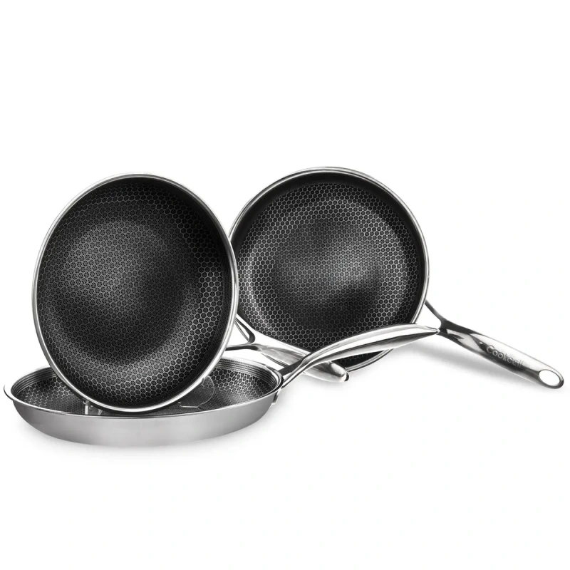 Hlboká panvica COOKCELL 28 cm – nerezová 3-vrstvová, nepriľnavá, indukcia 2