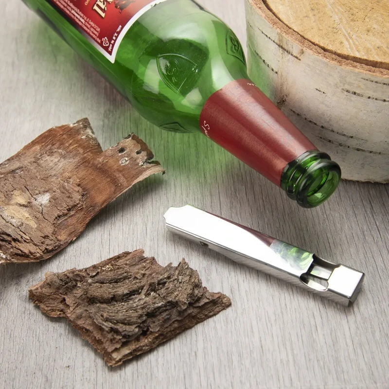 Cestovný príbor KEMP 4 diely – nerezový príbor s otváračom na kempovanie a turistiku 3