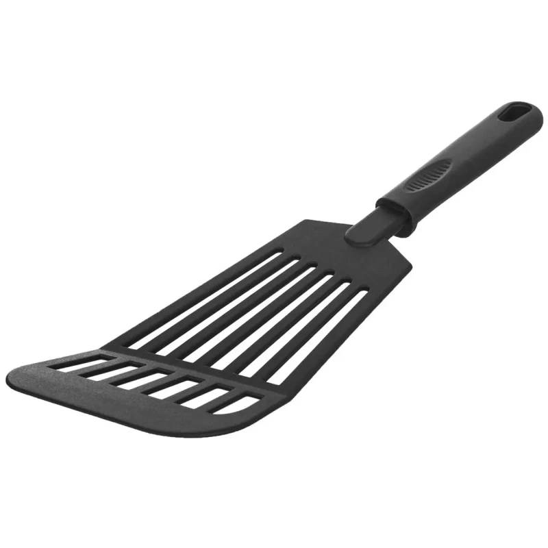 Obracačka BLACKLINE lomená 30 cm – tepluvzdorná kuchynská obracačka z PBT 1