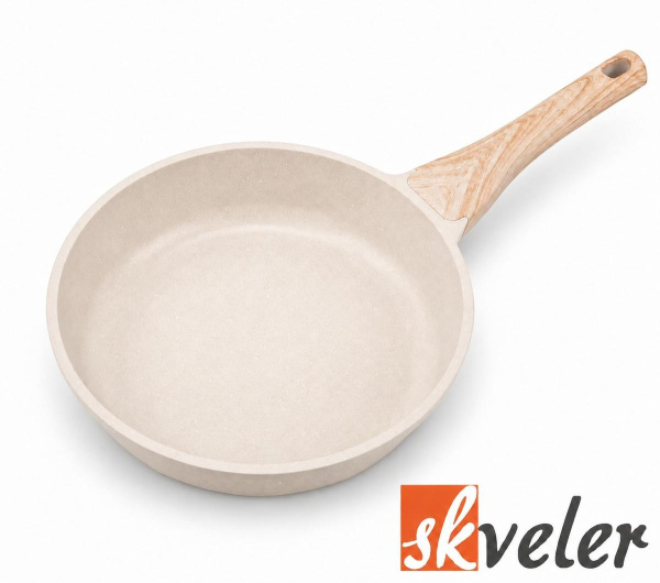 Panvica 28x6cm cream line Skveler