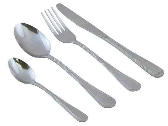 Jedálenský príbor ONTARIO – 24-dielna zdobená chróm-niklová sada v krabičke 1