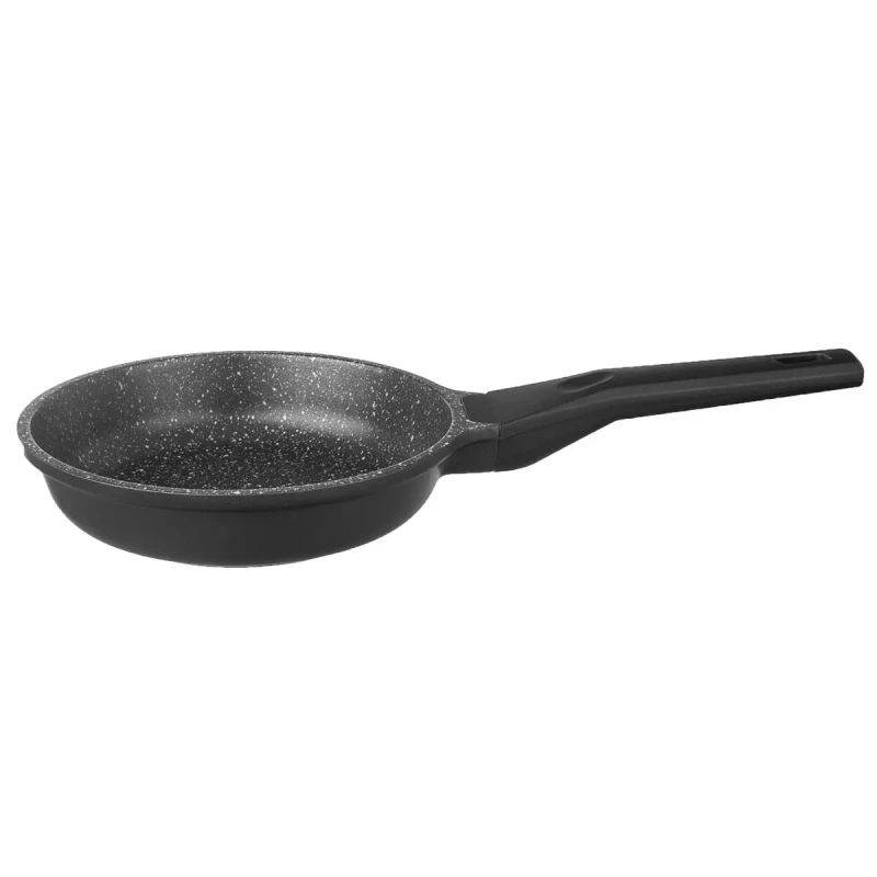 Nepriľnavá panvica GRANDE 18 cm – PFLUON GRANIT, indukcia, ochranná podložka 3