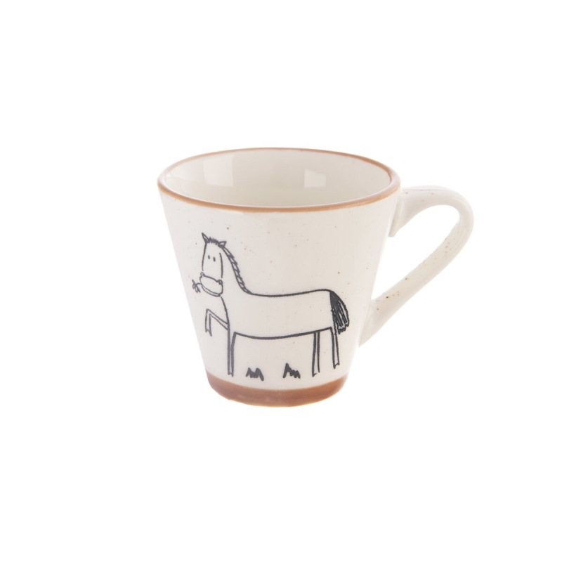 Hrnček STATOK kôň espresso 0,07 l
