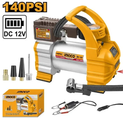 Kompresor AUTO 10BAR AAC1408 INGCO, 12V