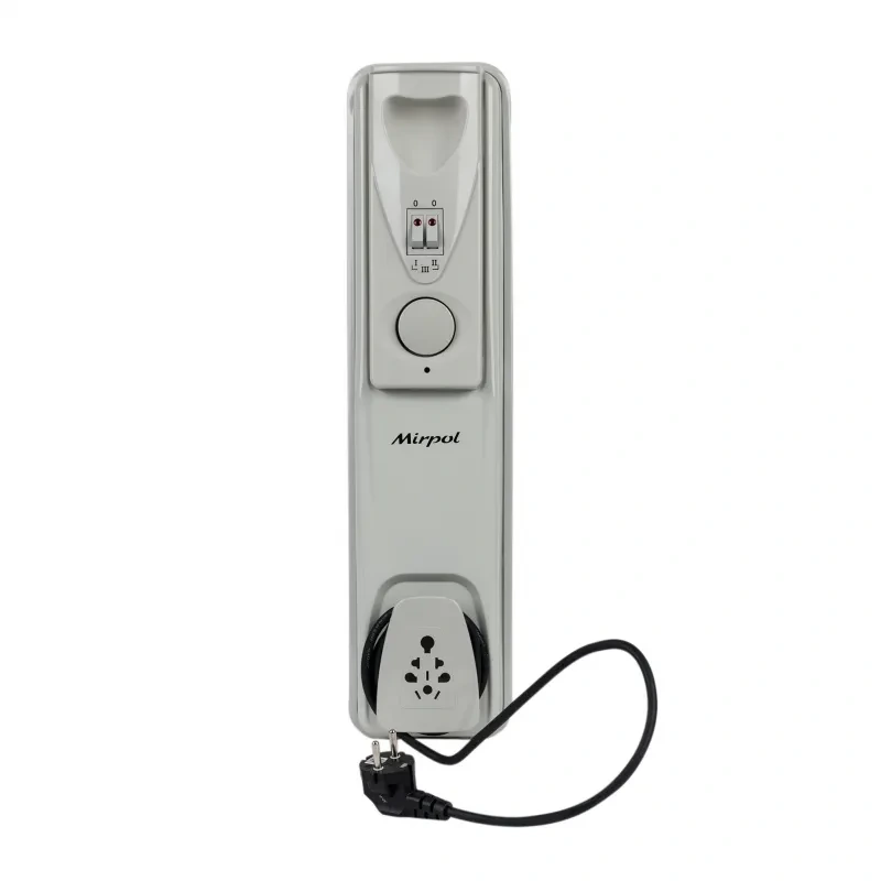 Elektrický olejový radiátor HH-1001 1500 W – 7 rebier, 3 stupne, termostat 6
