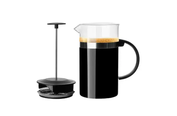 Kanvica na kávu a čaj 1000ml sitko-piest, nerez FRENCH PRESS