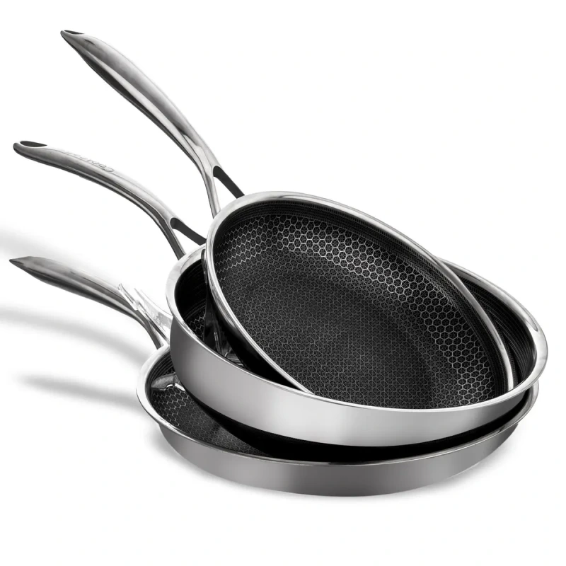 Hlboká panvica COOKCELL 28 cm – nerezová 3-vrstvová, nepriľnavá, indukcia 1