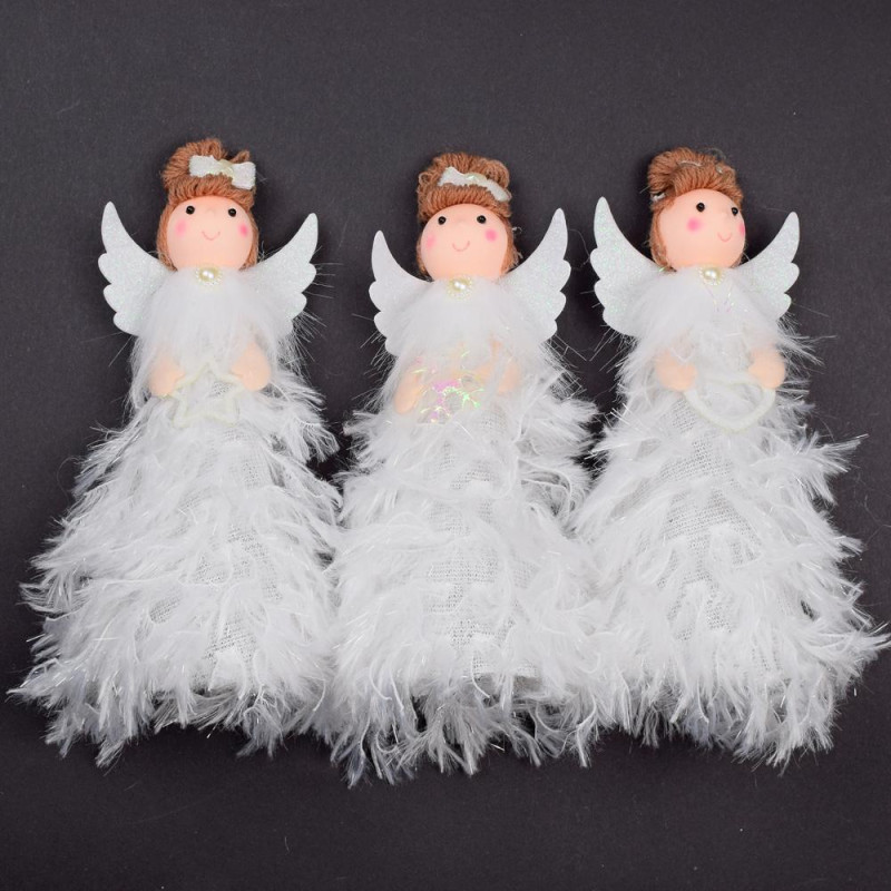 Postavička anjel 19 cm mix