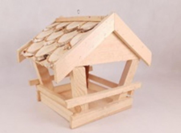 Krmítko pre vtáky 29x26x26 cm drevo