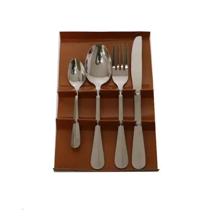 Jedálenský príbor PARIS – 24-dielna chróm-niklová sada v krabičke 1