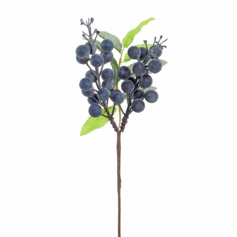 Ozdoba zapichovacia konárik bobule 26cm