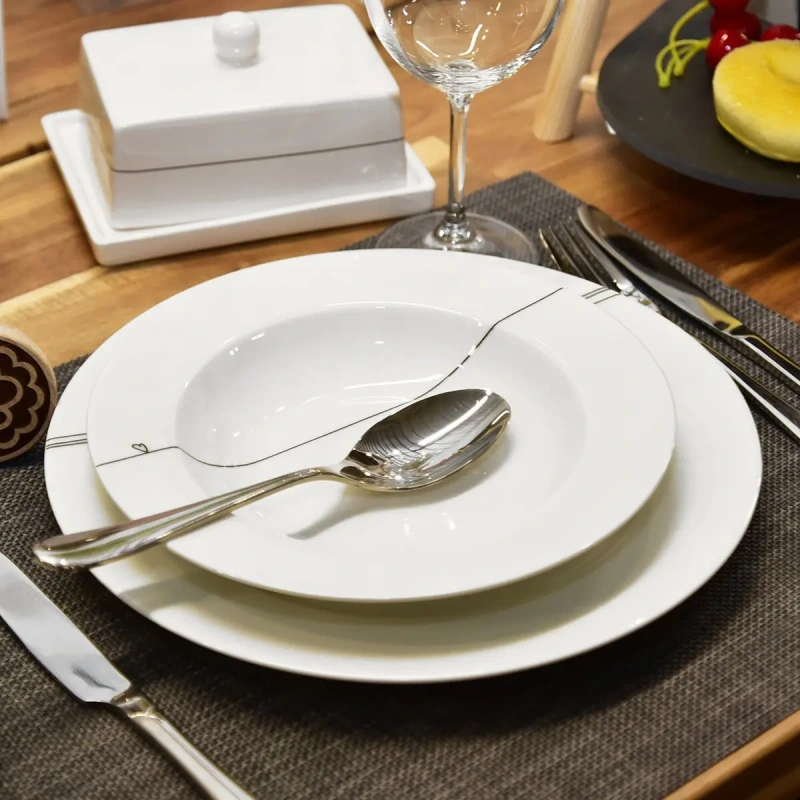 Príbor MIRROR 24 dielov – elegantná nerezová sada na každodenné aj sviatočné stolovanie 2