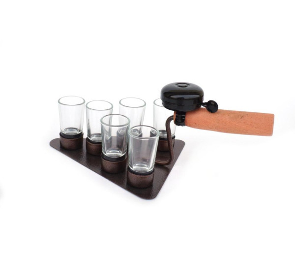 Pohár 25ml štamprlík 6ks v murárskej lyžici KLC