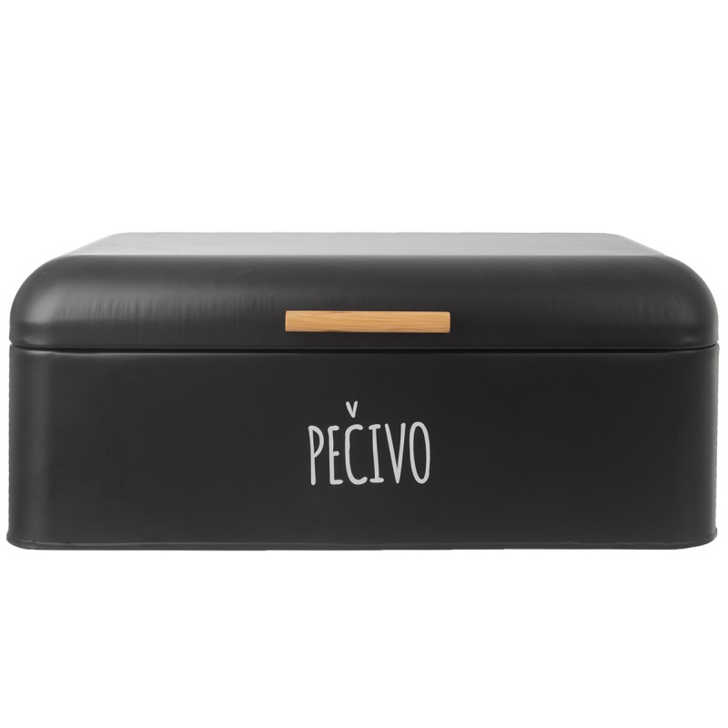 Chlebník Pečivo BLACK 42x24x16,5 cm