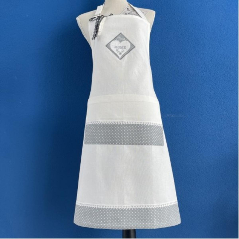 Zástera kuchynská HOME 72x82cm 100%bavlna, sivá