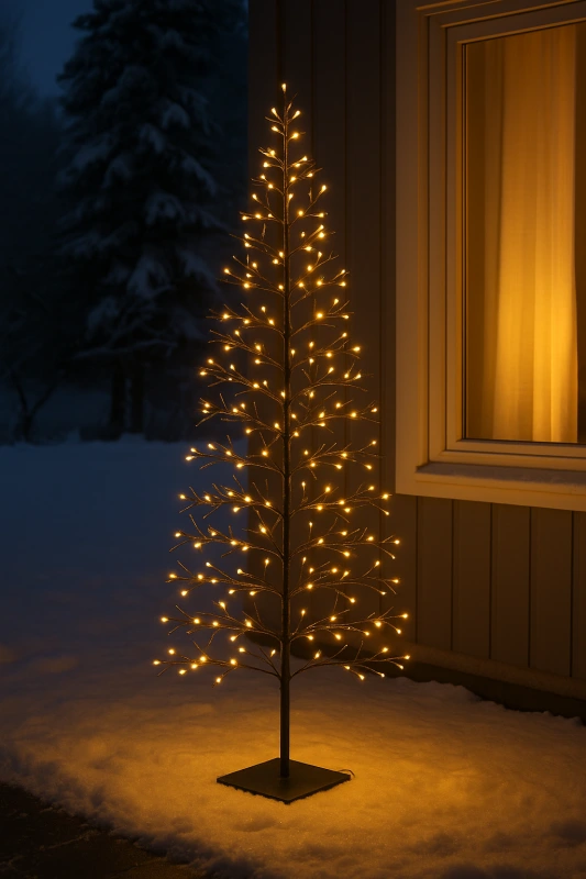 Vianočný LED strom 160 LED – 120 cm, interiér/exteriér 1