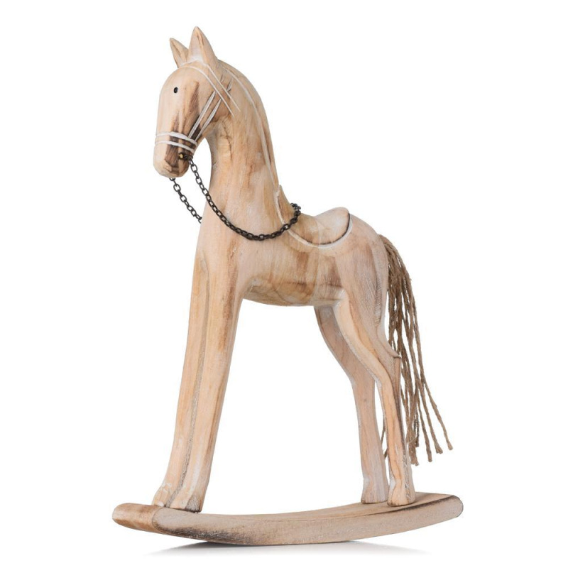 Postavička koník na podstavci 27,5x19x5,2cm drevo
