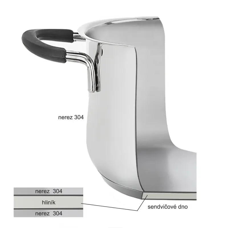 Hrniec DALIE s pokrievkou 10,6 l 6