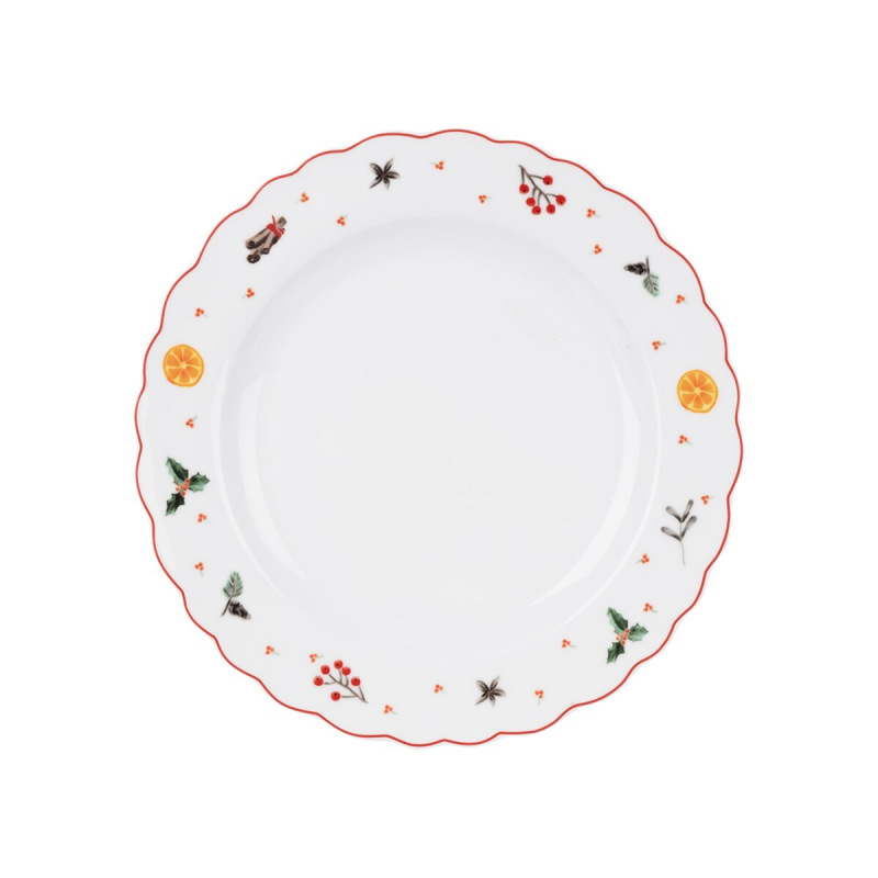 Dezertný tanier VÔNA VIANOC pr. 20 cm