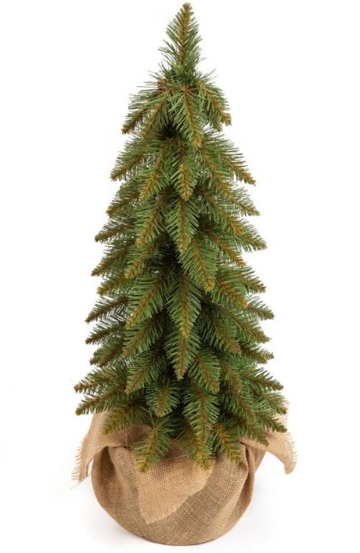 Stromček vianočný smrek 80 cm v jute