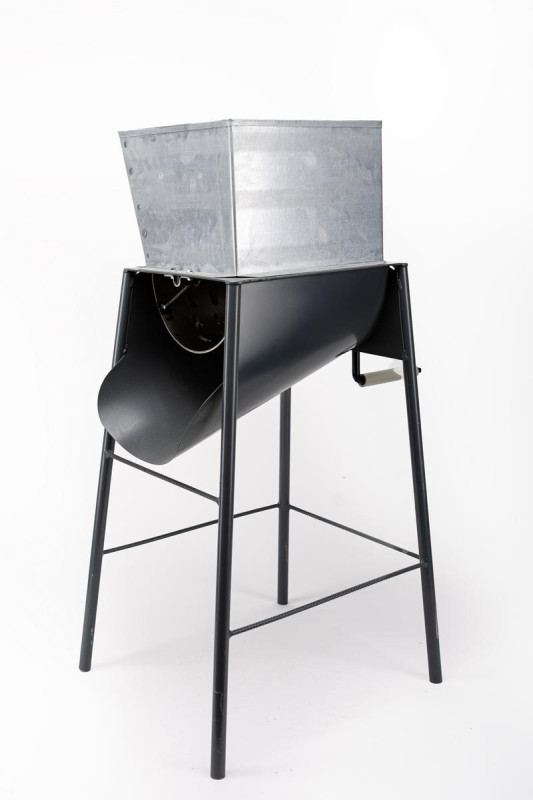 Rezačka na repu stojanová Fe/Zn-INOX – nerezový bubon, výška 80 cm