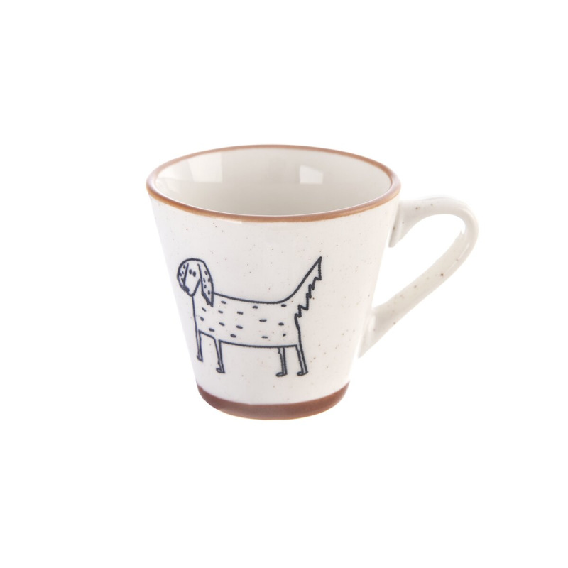 Hrnček STATOK pes espresso 0,07 l
