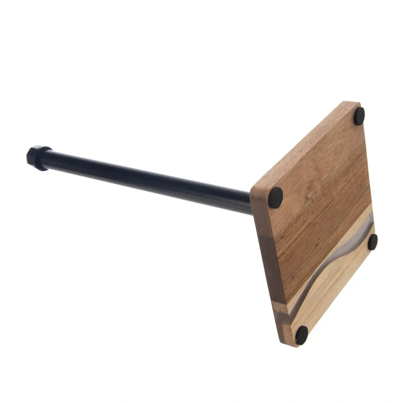 Stojan na papierové utierky RIVER – akáciové drevo + živica, luxusný dizajn 3