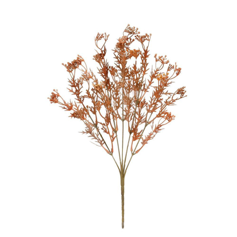 Jesenná zapichovacia ozdoba bobuľky oranžová 35 cm