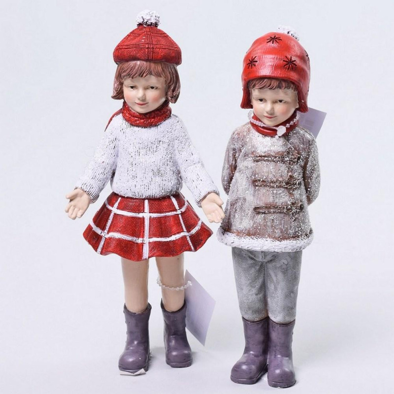 Postavička chlapec/dievča 20 cm polyrezín mix