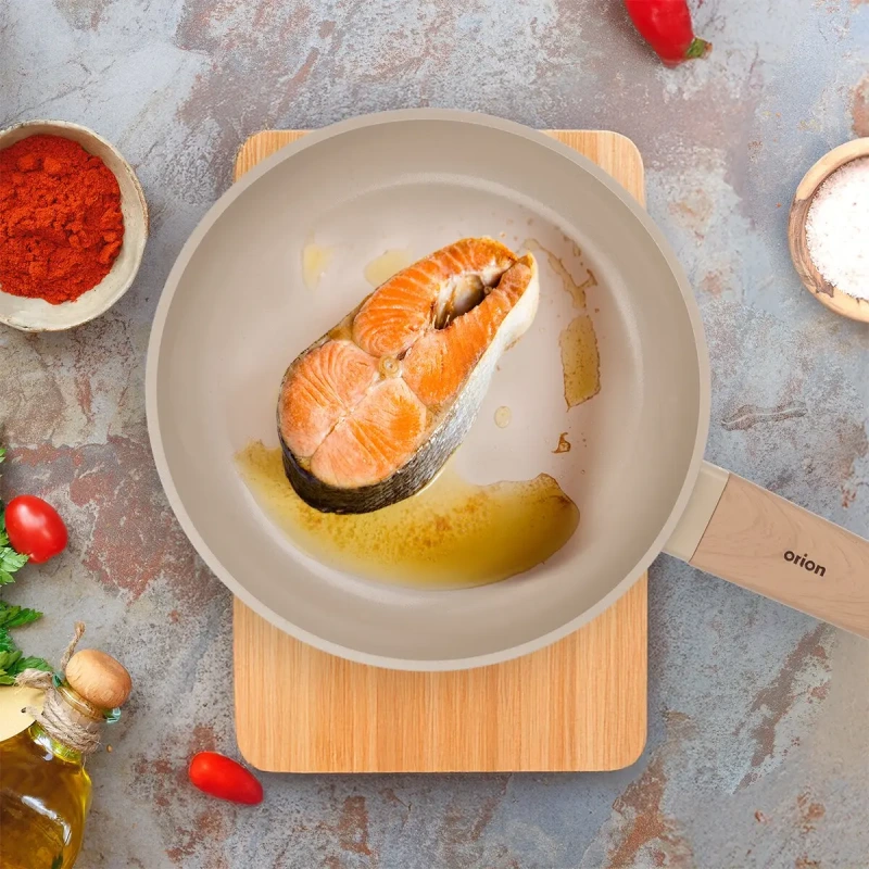 Keramická panvica ECRINA 24 cm – ILAG XERADUR, bez PFAS, indukcia 4